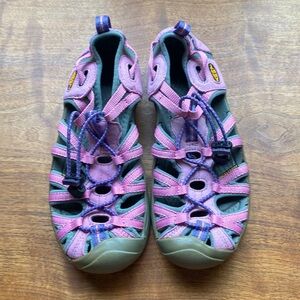 Keen Pink Waterproof Sports Closed Toe Sports Sandals